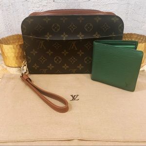 SOLD BUNDLE LV Orsay Clutch Pochette & Epi Wallet